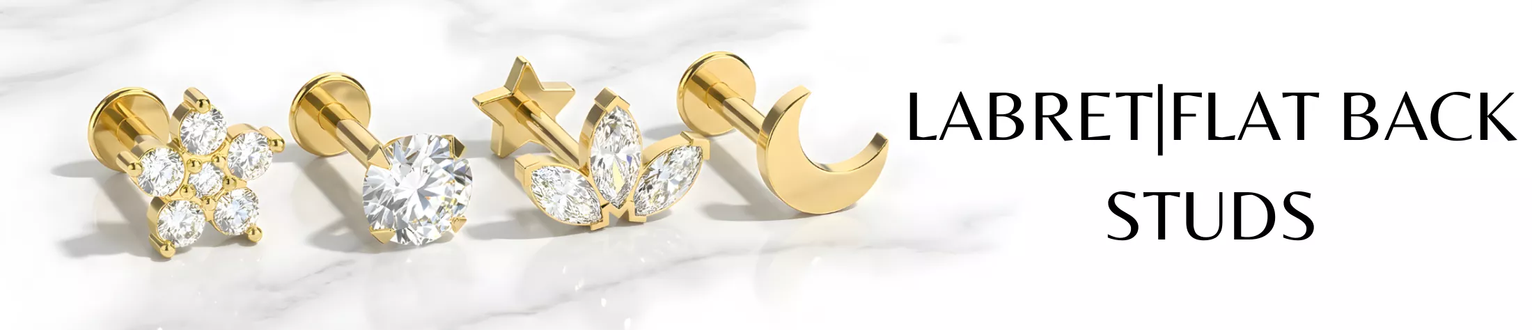 Labret | Flat Back Stud