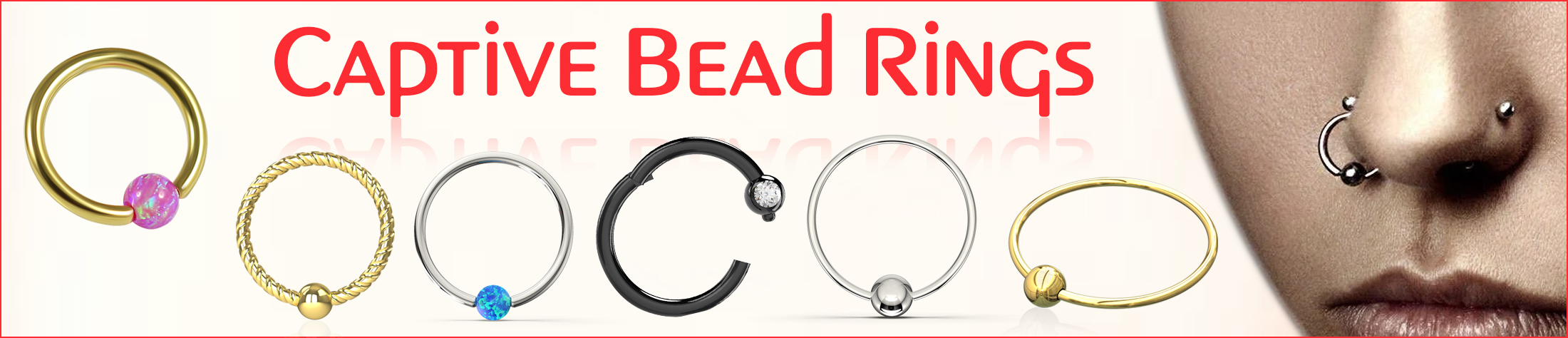 Wholesale Captive Bead Rings