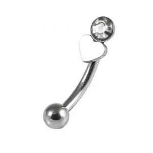 Surgical Steel Casting Eyebrow Banana