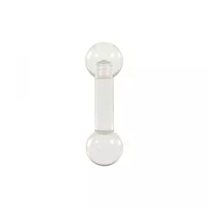 UV-Acrylic 6G Straight Barbell Piercing Heavy Gauge