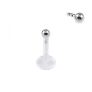 Plain Ball Top Bio Flex Push-Fit Lip Labret