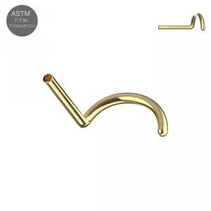 G23 Titainum Threadless Nose Screw Accessories