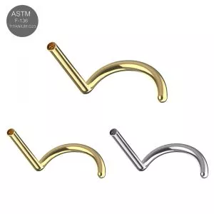 G23 Titainum Threadless Nose Screw Accessories