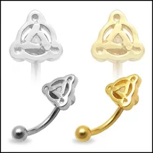 Tribal Celtic Eyebrow Ring