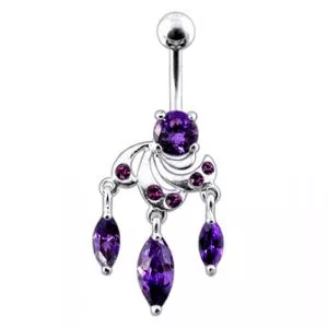 Fantasy Look  Dangling  Belly Ring