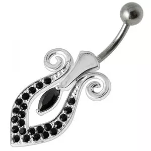 Tribal Female Genital Belly Ring