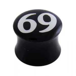 Double Flared 69 Logo Ear Plug