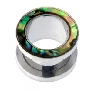 Surgical Steel Shell Flesh Tunnel