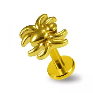 Surgical Steel Tiny Spider Cartilage Helix Tragus Piercing