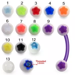 Bio Flex Eyebrow Banana With Star UV Balls