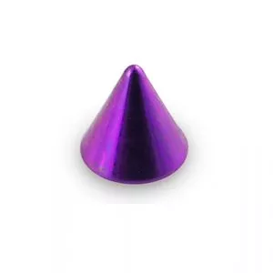 G23 Grade Anodised Titanium Cone Accessories