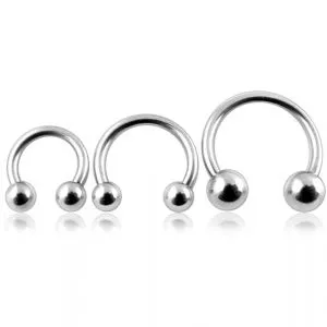 UV Circular Barbells in different gauges
