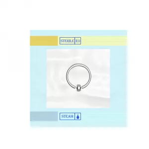 EO Gas Sterilized 316L Surgical Steel Captive Bead Rings