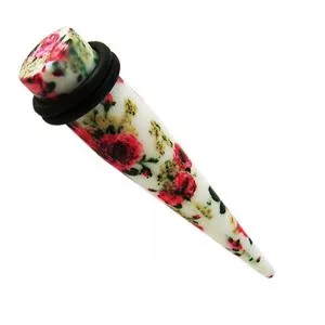 UV Mix Flower Straight Ear taper Expander