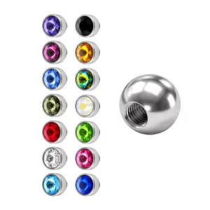 Jeweled Half Ball