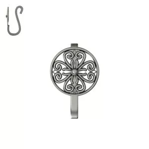 Oxidized Silver Fake Non Piercing Tribal Nose Cuff