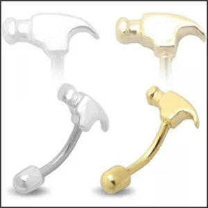 Household Hammer Eyebrow Ring