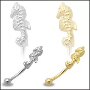 Sea Horse Eyebrow Ring