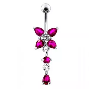 Jeweled Fancy Belly Navel Body Jewelry