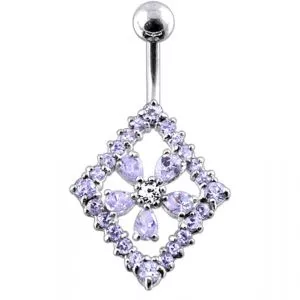 Surgical Grade Steel Curved Bar Ring Body Jewelry PBN589