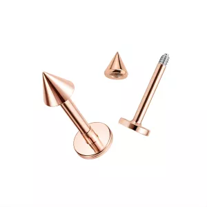 Rose Gold Platted lip piercing jewelry