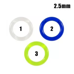 UV-Acrylic 10mm Heavy Gauge Segment Ring