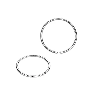 20G Surgical Steel Nose Hoop Ring