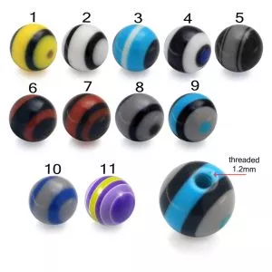 Fancy Stripe UV Balls