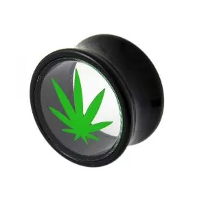 Marijuna Logo Ear Plug