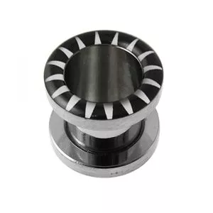 SS Screw Fit Flesh Tunnel