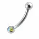 Jeweled Eyebrow Banana 