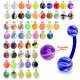 UV Mix Color Navel Banana with UV Balls