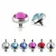 Jeweled Dermal Anchor Tops | Dermal Anchors