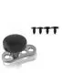 Dermal Anchors with Black Top Disc | Dermal Anchors