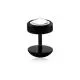 Black and Gold Color Jeweled Fake Ear Plug