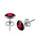 Complement your ears as you slip on a pair of Red Star Logo Silver Earrings! Crafted out of 925 Sterling Silver, these studs feature Red Star logo on top. They are easy to wear and remove due to their post-back butterfly clasps. Shop for these designer ea