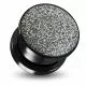 UV Glitter Ear Flesh Tunnel 3 to 24mm