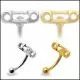 Safety Pin Eyebrow Bar