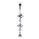 Dangling Jeweled Belly Ring
