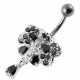Butterfly Dangling Belly Ring