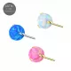 G23 Grade Titanium Opal Ball  Threadless Pin Top