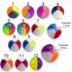 UV Fancy Assorted Hand Painted Beach Balls 
