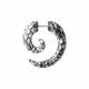Marble Spiral Fake Ear Plug