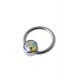 316L Surgical steel Jeweled BCR ring
