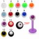 Bio Flex Labret With Eyeball Design UV Ball