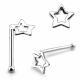 Radiate Beauty Hollow Star 925 Sterling Silver Nose Stud