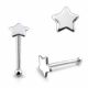 Shine Bright Dainty Flat Star 925 Sterling Silver Nose Stud