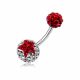 Crystal Stone Belly Ring FDBLY115