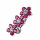 Jeweled Flowers Design Belly Ring