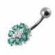 Fancy Jeweled Navel Ring